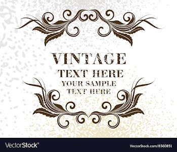 Vintage Frame vector image