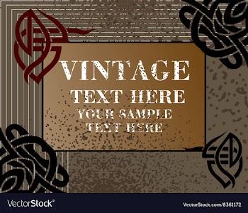Vintage Frame vector image