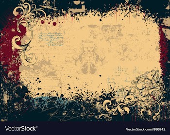 Vintage frame vector image