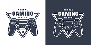 Vintage game controller illustration Free Vector