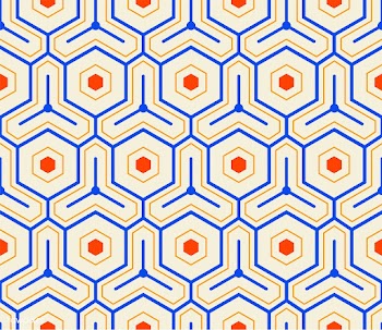 Vintage geometric pattern inspired by The Gra.. | Free stock vector - 250292