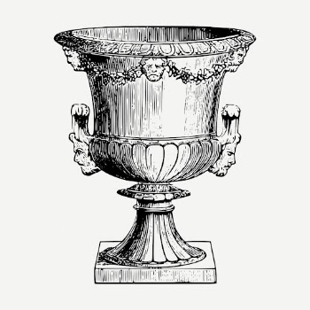Vintage goblet, medieval object illustration | Free PSD Illustration - rawpixel