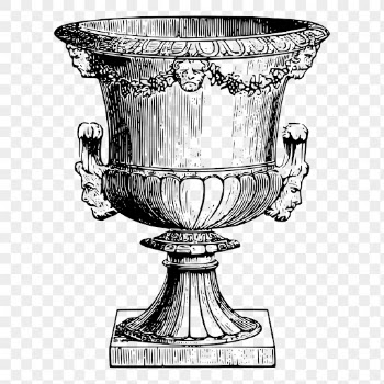 Vintage goblet png clipart, medieval | Free PNG Illustration - rawpixel