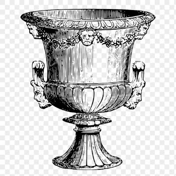 Vintage goblet png clipart, medieval | Free PNG Illustration - rawpixel