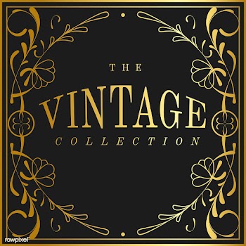 Vintage golden art nouveau badge vector | Free stock vector - 519576