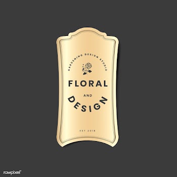 Vintage golden logo | Free stock vector - 553659