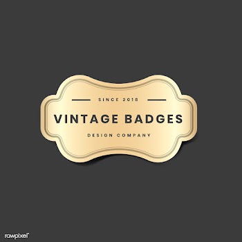 Vintage golden logo | Free stock vector - 553666