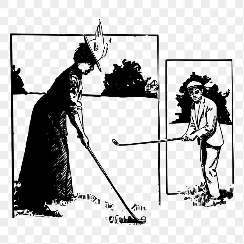 Vintage golf png sticker sports | Free PNG - rawpixel