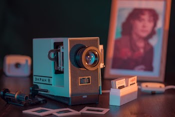 Vintage Gray Camera