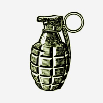 Vintage grenade, military weapon drawing. | Free Photo - rawpixel