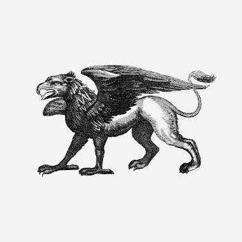 Vintage Griffin drawing, mythical creature | Free Photo - rawpixel