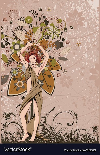 Vintage grunge background vector image