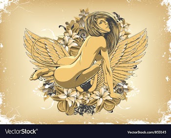 Vintage grunge background vector image