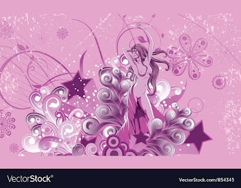 Vintage grunge background vector image