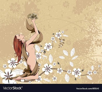 Vintage grunge background vector image
