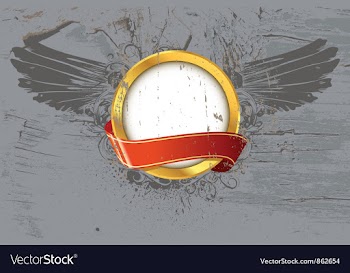 Vintage grunge label vector image