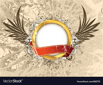 Vintage grunge label vector image