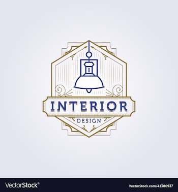 vintage hanging lamp interior furniture logo