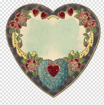 Vintage Hearts, Mariadee transparent background PNG clipart