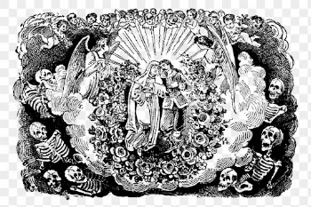 Vintage heaven png sticker, The | Free PNG - rawpixel