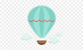 Vintage Hot Air Balloon Svg Cutting File For Scrapbooking - Balão De Ar Quente Desenho Png