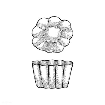 Vintage illustration of a baking mold | Free stock vector - 324697