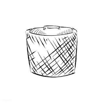 Vintage illustration of a basket | Free stock vector - 324785