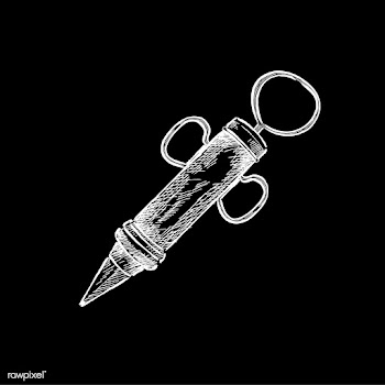 Vintage illustration of a cake syringe | Free stock vector - 324546