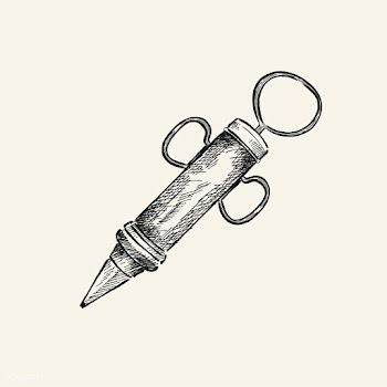 Vintage illustration of a cake syringe | Free stock vector - 324703
