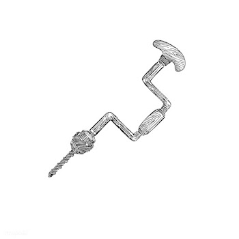 Vintage illustration of a carpenter tool | Free stock vector - 324528