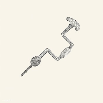 Vintage illustration of a carpenter tool | Free stock vector - 324539