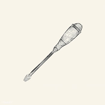 Vintage illustration of a carpenter tool | Free stock vector - 324543