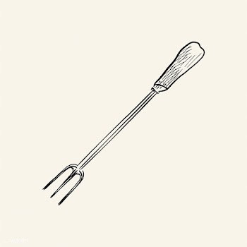 Vintage illustration of a carving fork | Free stock vector - 324567