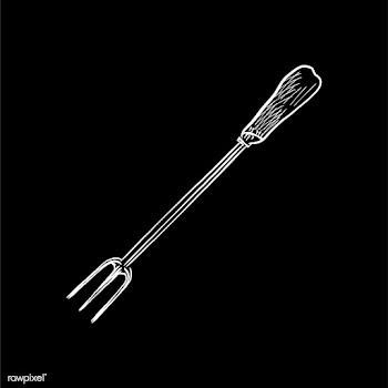 Vintage illustration of a carving fork | Free stock vector - 324581