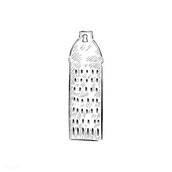 Vintage illustration of a grater | Free stock vector - 324608