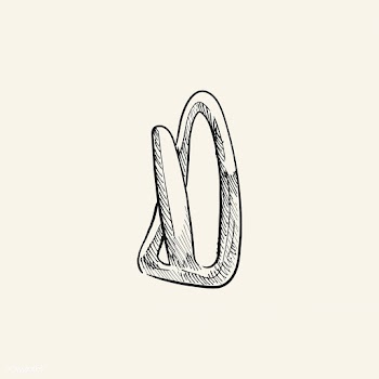 Vintage illustration of a hair clip | Free stock vector - 324695