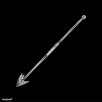 Vintage illustration of a harpoon | Free stock vector - 324709