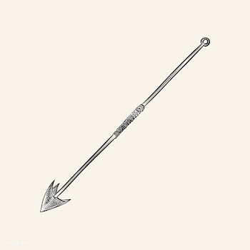 Vintage illustration of a harpoon | Free stock vector - 324747