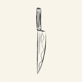 Vintage illustration of a knife | Free stock vector - 324768