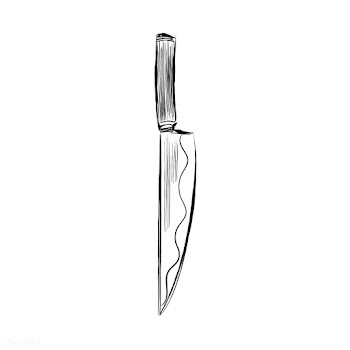 Vintage illustration of a knife | Free stock vector - 324789