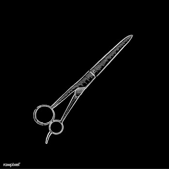 Vintage illustration of a pair of scissors | Free stock vector - 324720