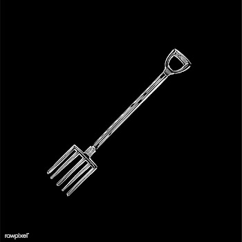 Vintage illustration of a pitchfork | Free stock vector - 324570