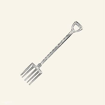 Vintage illustration of a pitchfork | Free stock vector - 324595