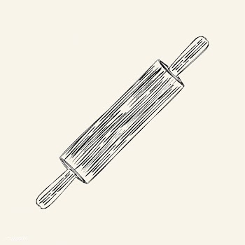 Vintage illustration of a rolling pin | Free stock vector - 324551