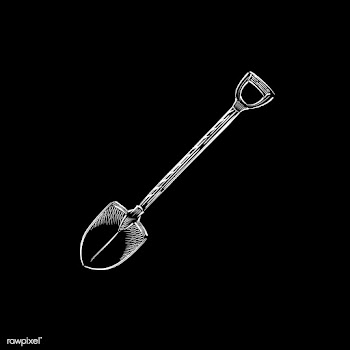 Vintage illustration of a shovel | Free stock vector - 324569