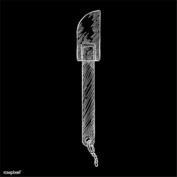 Vintage illustration of a spatula | Free stock vector - 324549