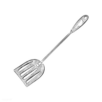 Vintage illustration of a spatula | Free stock vector - 324562