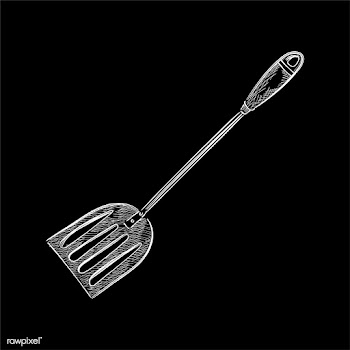 Vintage illustration of a spatula | Free stock vector - 324605