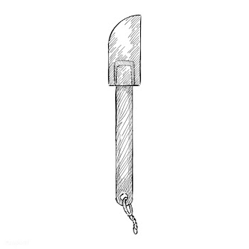 Vintage illustration of a spatula | Free stock vector - 324738
