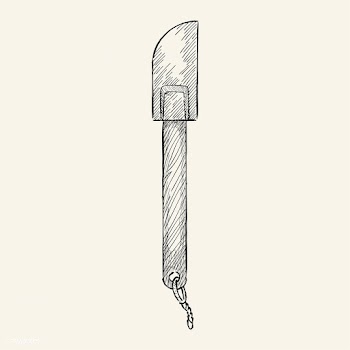 Vintage illustration of a spatula | Free stock vector - 324739
